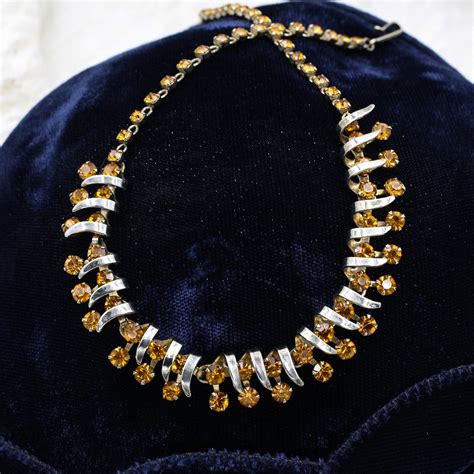 dior necklace chain price|christian dior rhinestone necklaces.